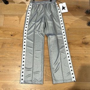 GOLDEN GOOSE DOROTEA WIDE LEG TRACK PANTS XS NWT